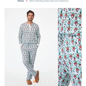Roller rabbit men’s pjs XL